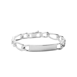 Maison de la Bijouterie Bracelet Homme argent chainage figaro 1-1 9mm 53Z00UYY | Homme Bracelet