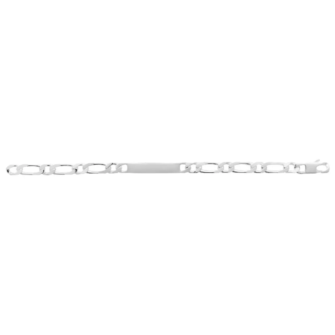 Maison de la Bijouterie Bracelet Homme argent chainage figaro 1-1 53Z00WYZ | Homme Bracelet