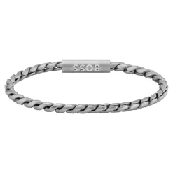 Boss Bijoux Bracelet Homme Doran - 1580695 Acier Argent | Homme Bracelet