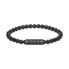 Boss Bijoux Bracelet Homme Sphere Metal - 1580659M Acier Noir | Homme Bracelet