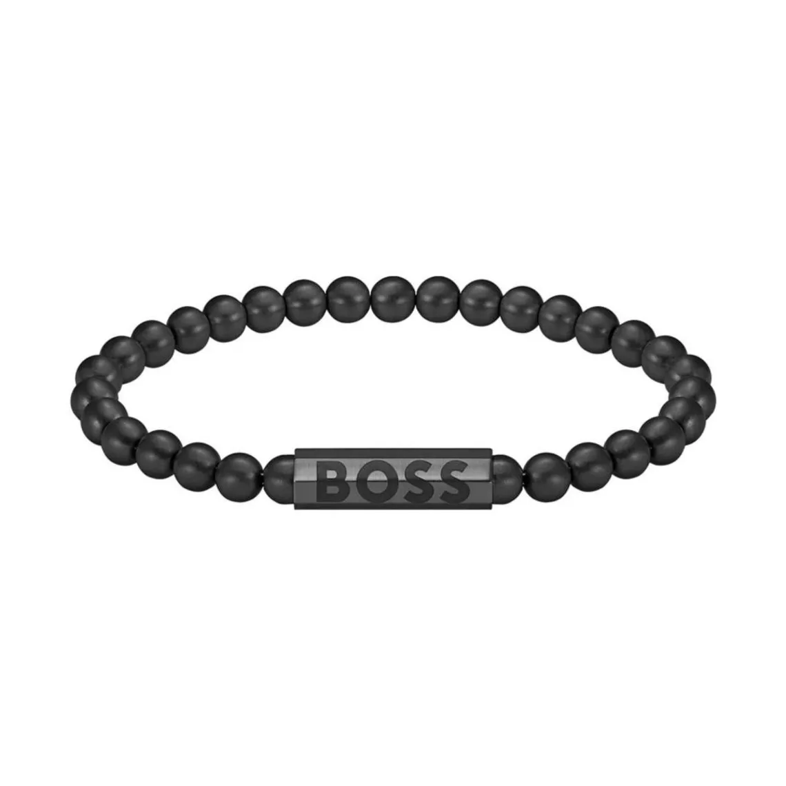Boss Bijoux Bracelet Homme Sphere Metal - 1580659M Acier Noir | Homme Bracelet