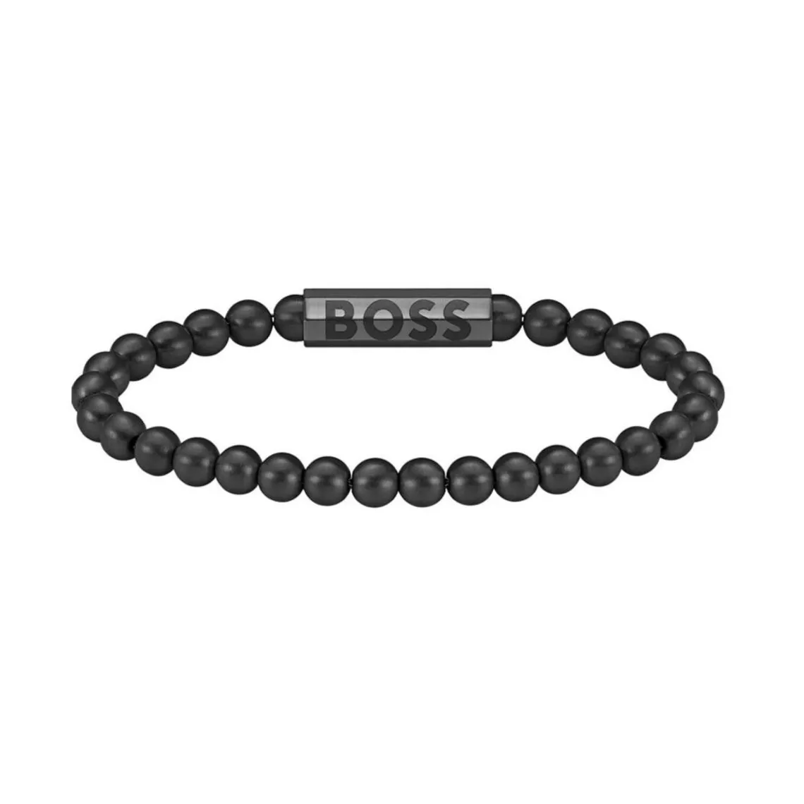 Boss Bijoux Bracelet Homme Sphere Metal - 1580659M Acier Noir | Homme Bracelet