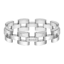 Boss Bijoux Bracelet Homme Sway 1580511 - Acier Argent | Homme Bracelet