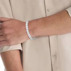 Calvin Klein Bijoux Bracelet Homme - 35000488 Acier Argent | Homme Bracelet