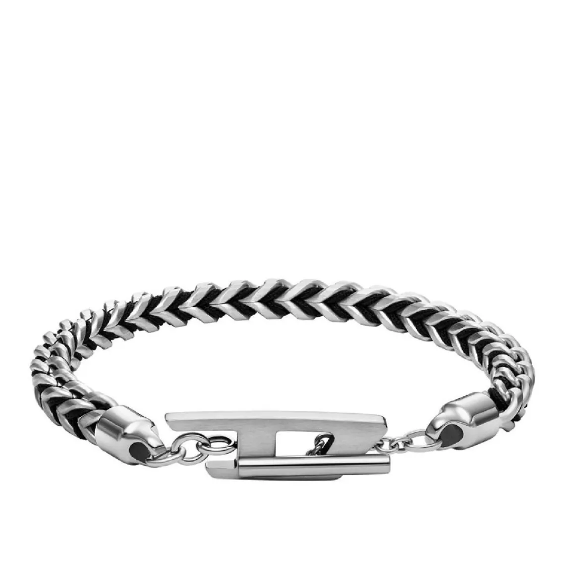 Diesel Bijoux Bracelet Homme Chain Bracelet - DX1540040 Acier inoxydable Argent | Homme Bracelet