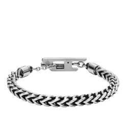 Diesel Bijoux Bracelet Homme Chain Bracelet - DX1540040 Acier inoxydable Argent | Homme Bracelet