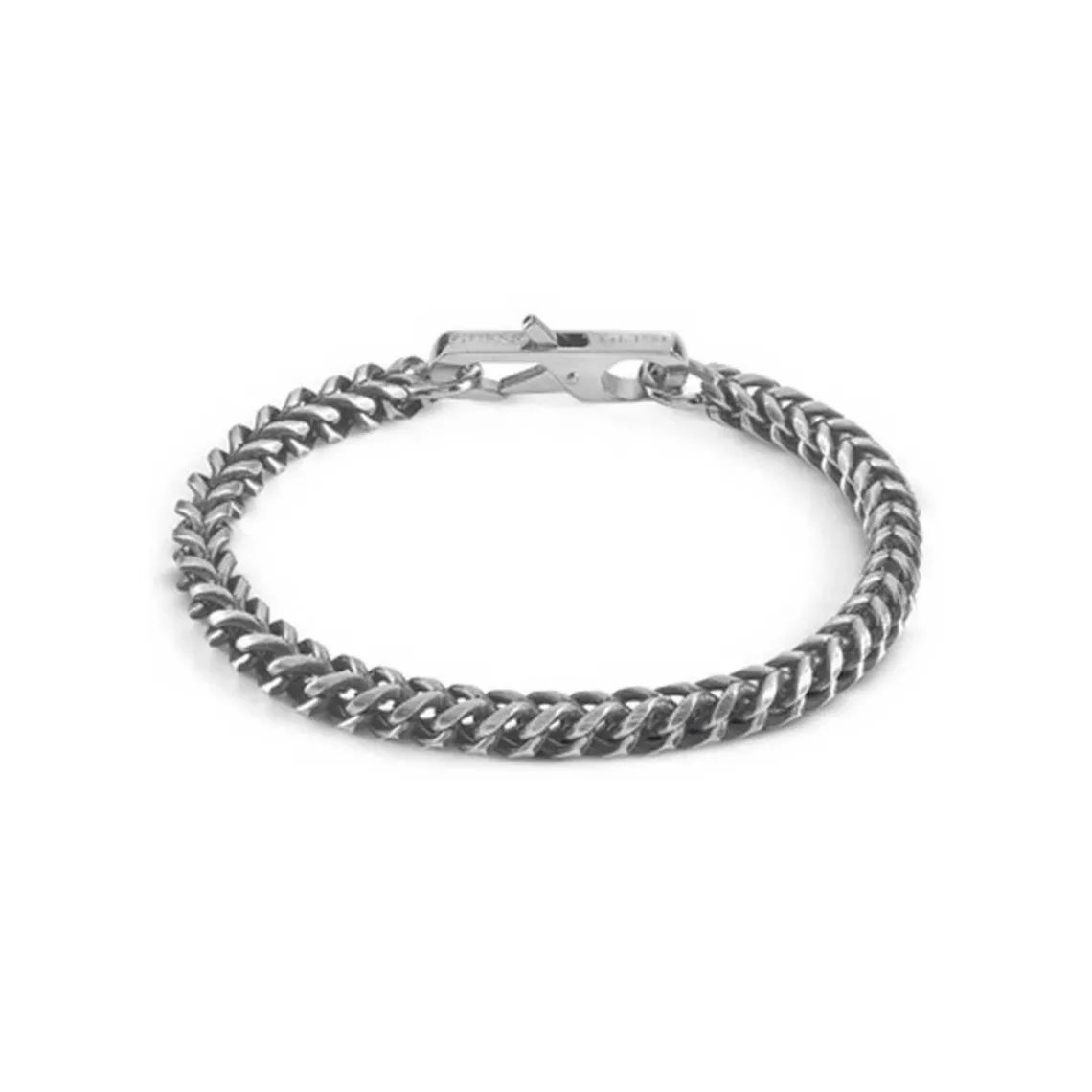 Guess Bijoux Bracelet Homme - JUMB01338JWSTS MY CHAINS Acier Argent | Homme Bracelet