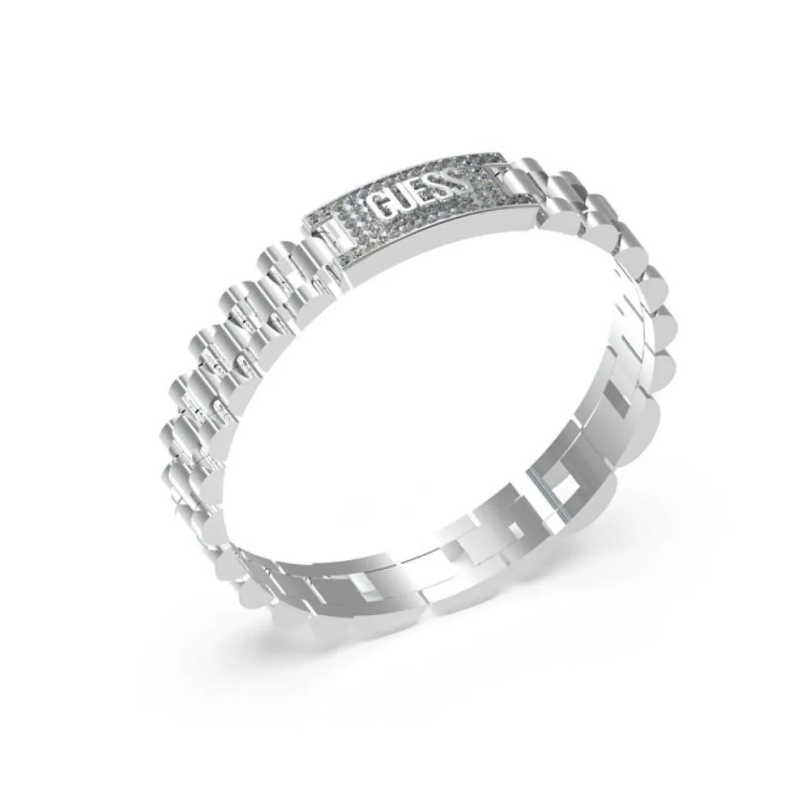 Guess Bijoux Bracelet Homme JUMB03200JWST - Acier Argenté | Homme Bracelet