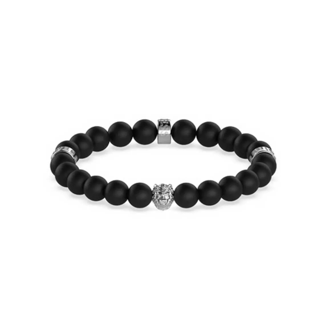 Guess Bijoux Bracelet Homme - JUMB01303JWST LION KING Acier Argent | Homme Bracelet