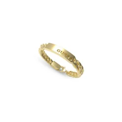 Guess Bijoux Bracelet Homme JUXB03004JWYGS - X LOGO Acier Doré | Homme Bracelet