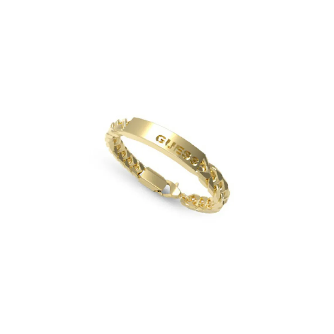 Guess Bijoux Bracelet Homme JUXB03004JWYGS - X LOGO Acier Doré | Homme Bracelet