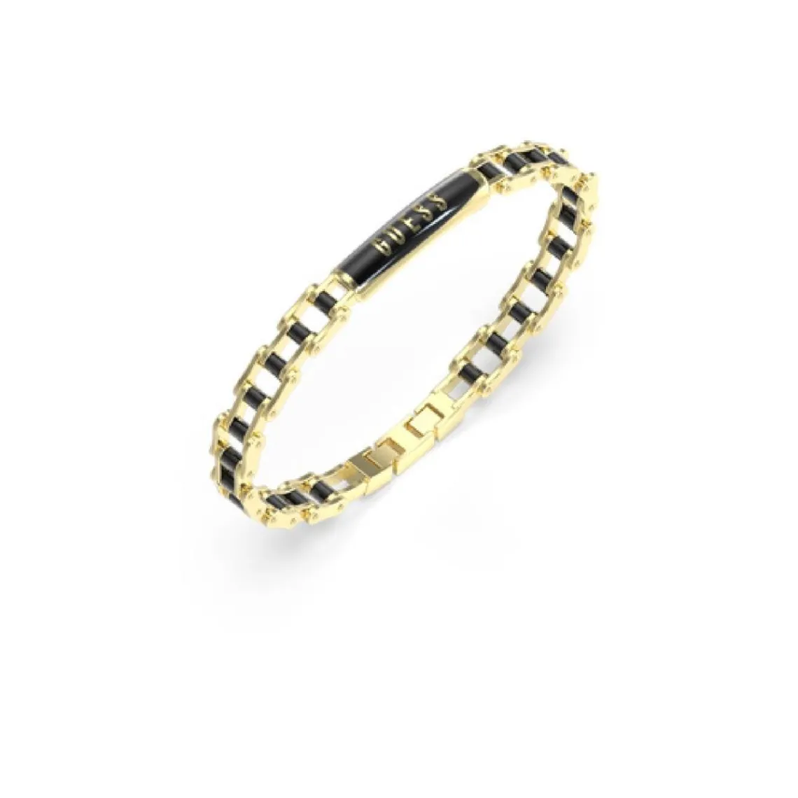 Guess Bijoux Bracelet Homme Race Guess - JUMB04412JWYGGM Acier Doré | Homme Bracelet