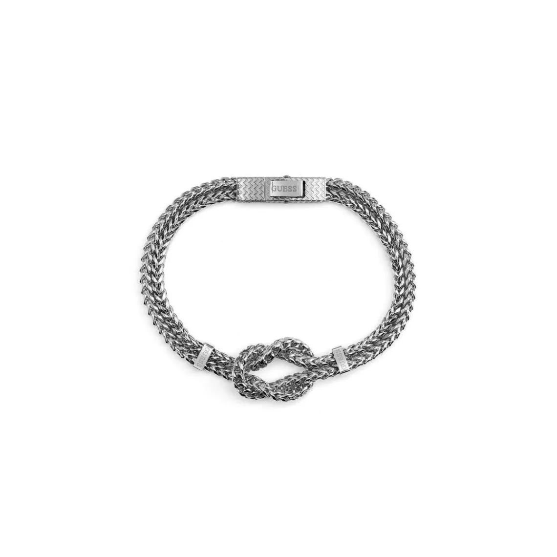 Guess Bijoux Bracelet Homme Sailor Knot JUMB05027JWSTS Acier Acier | Homme Bracelet