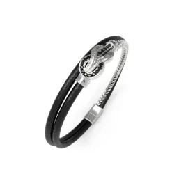 Guess Bijoux Bracelet Homme Sailor Knot JUMB05029JWSTBK Acier Acier | Homme Bracelet