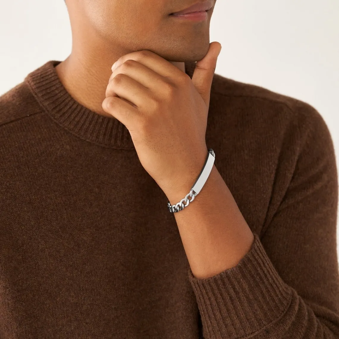 Fossil Bijoux Bracelet Homme JF04164040 en acier | Homme Bracelet
