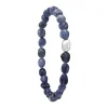 Jourdan Bracelet Homme AJH150018B - BOREAL - Perle gris | Homme Bracelet