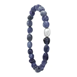 Jourdan Bracelet Homme AJH150018B - BOREAL - Perle gris | Homme Bracelet