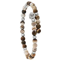 Jourdan Bracelet Homme JH150024B - ABYSSES - Perle marron | Homme Bracelet