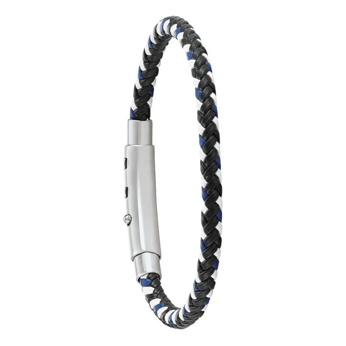 Jourdan Bracelet Homme JH150026B - DIXON - Cuir Noir | Homme Bracelet