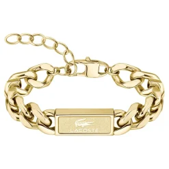 Lacoste Bracelet Homme Backhand - 2040440 Acier Doré | Homme Bracelet