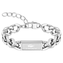 Lacoste Bracelet Homme Backhand - 2040439 Acier Argent | Homme Bracelet