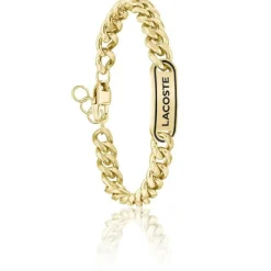 Lacoste Bracelet Homme District 2040225 - Acier Doré | Homme Bracelet