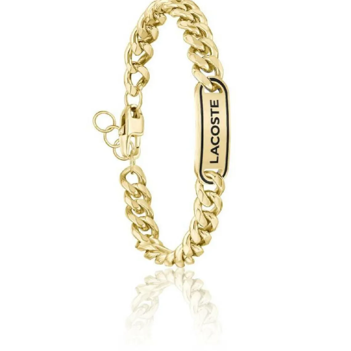 Lacoste Bracelet Homme District 2040225 - Acier Doré | Homme Bracelet