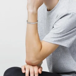 Lacoste Bracelet Homme Grit - 2040379 Acier Argent | Homme Bracelet