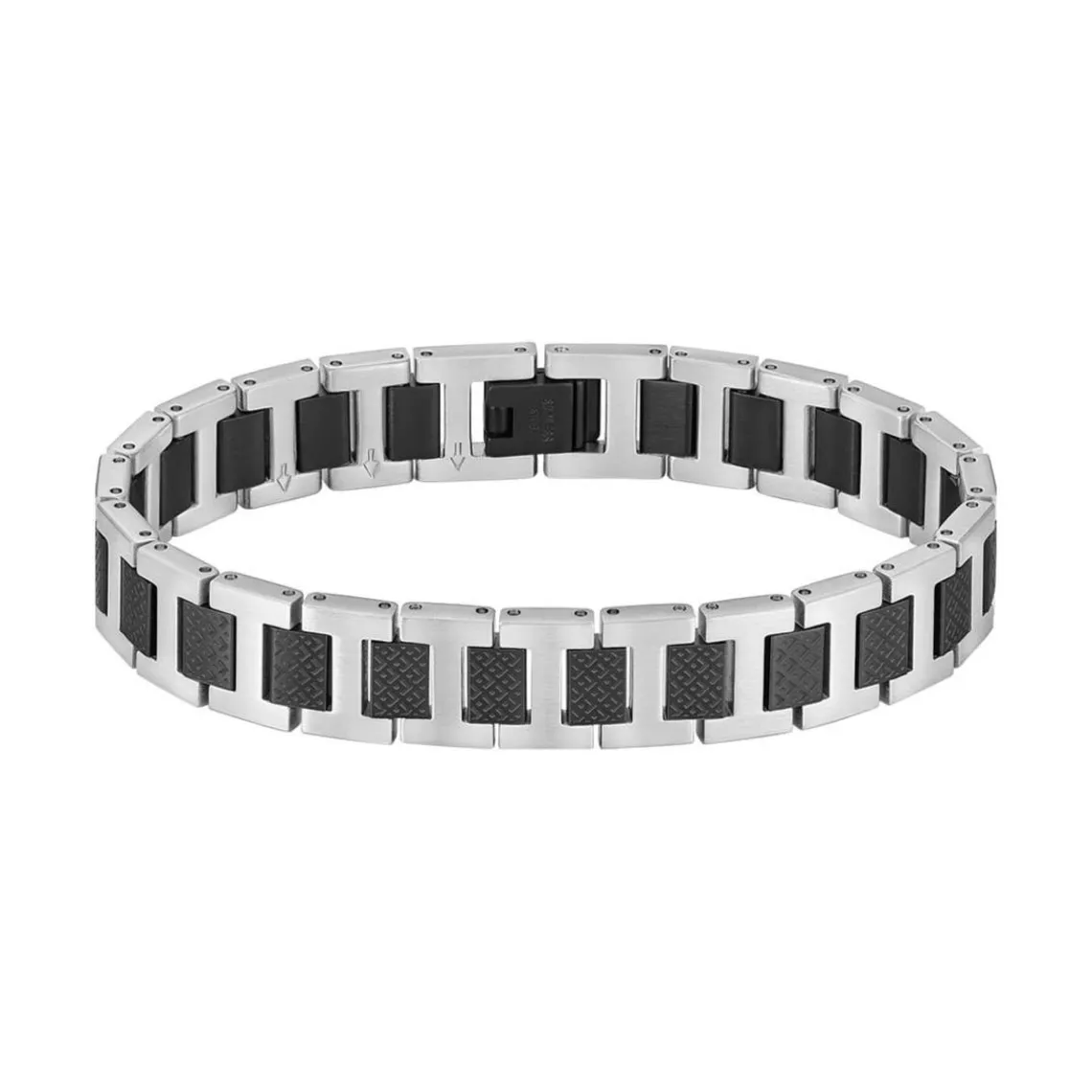 Lacoste Bracelet Homme Metropole - 2040418 Acier Noir | Homme Bracelet