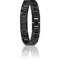 Lacoste Bracelet Homme Metropole - 2040119 Acier Noir | Homme Bracelet
