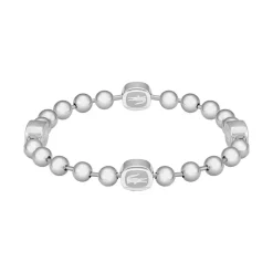 Lacoste Bracelet Homme Vigor - 2040408 Acier Argent | Homme Bracelet