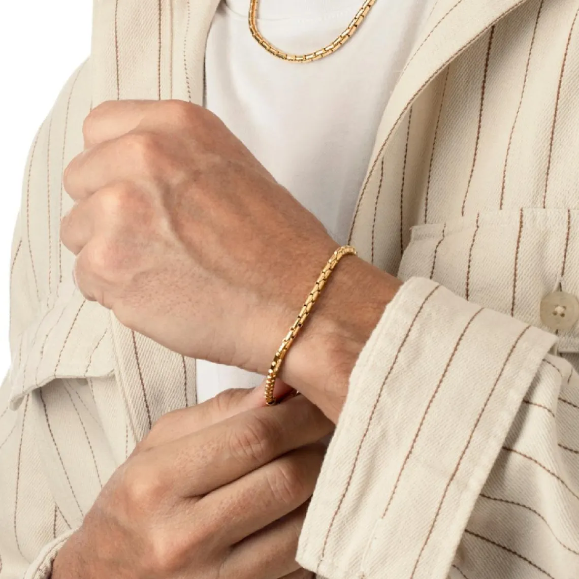Lotus Style Bijoux Bracelet Homme Urban Man - LS2367-2-2 Acier | Homme Bracelet