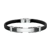 Morellato Bijoux Bracelet Homme SQH31 - Cuir Noir | Homme Bracelet