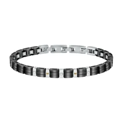 Morellato Bijoux Bracelet Homme SATM14 - Acier Noir | Homme Bracelet