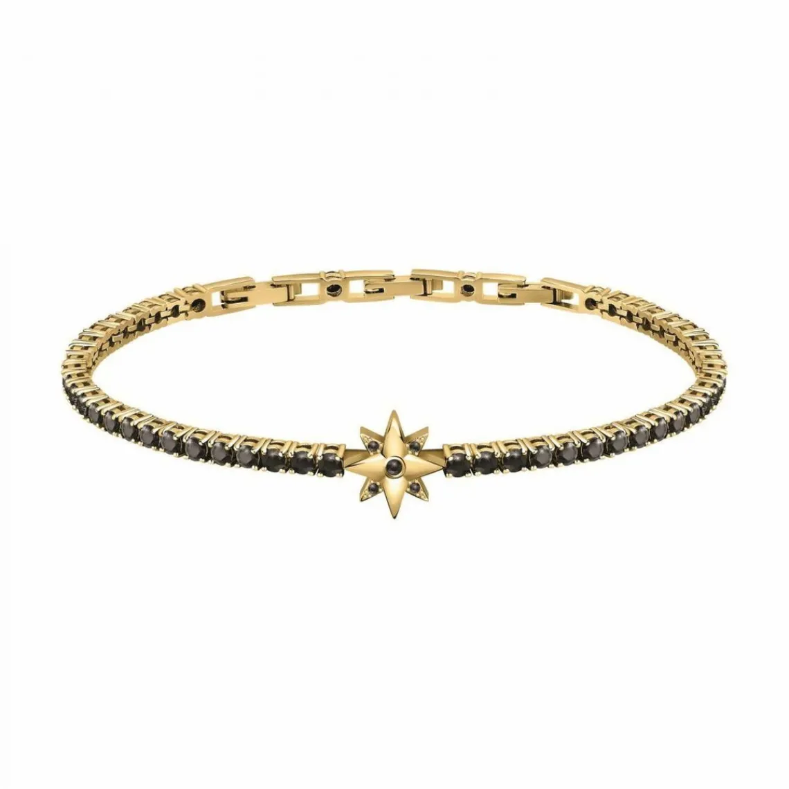 Morellato Bijoux Bracelet Homme Morellato - SATT05 TENNIS Acier Doré | Homme Bracelet