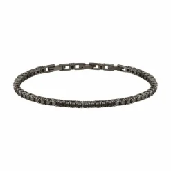 Morellato Bijoux Bracelet Homme Morellato - SATT03 TENNIS Acier Noir | Homme Bracelet