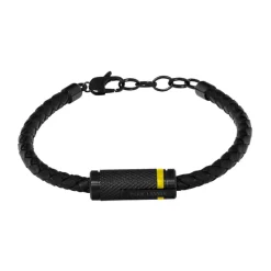 Pierre Lannier Bijoux Bracelet Homme - BJ40A1541 Cuir Jaune | Homme Bracelet