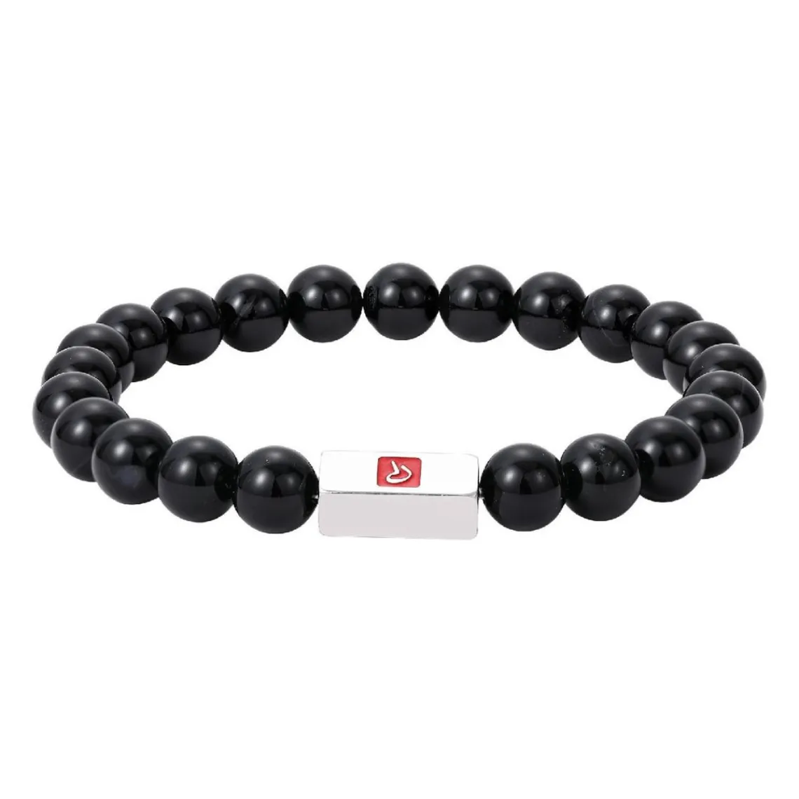 Redskins Bracelet Homme Bijoux Onyx Noir - 285702 Pierre Noir | Homme Bracelet