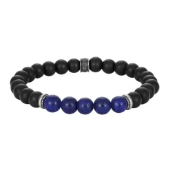 Redskins Bracelet Homme Bijoux - 285815 Pierre Bleu | Homme Bracelet