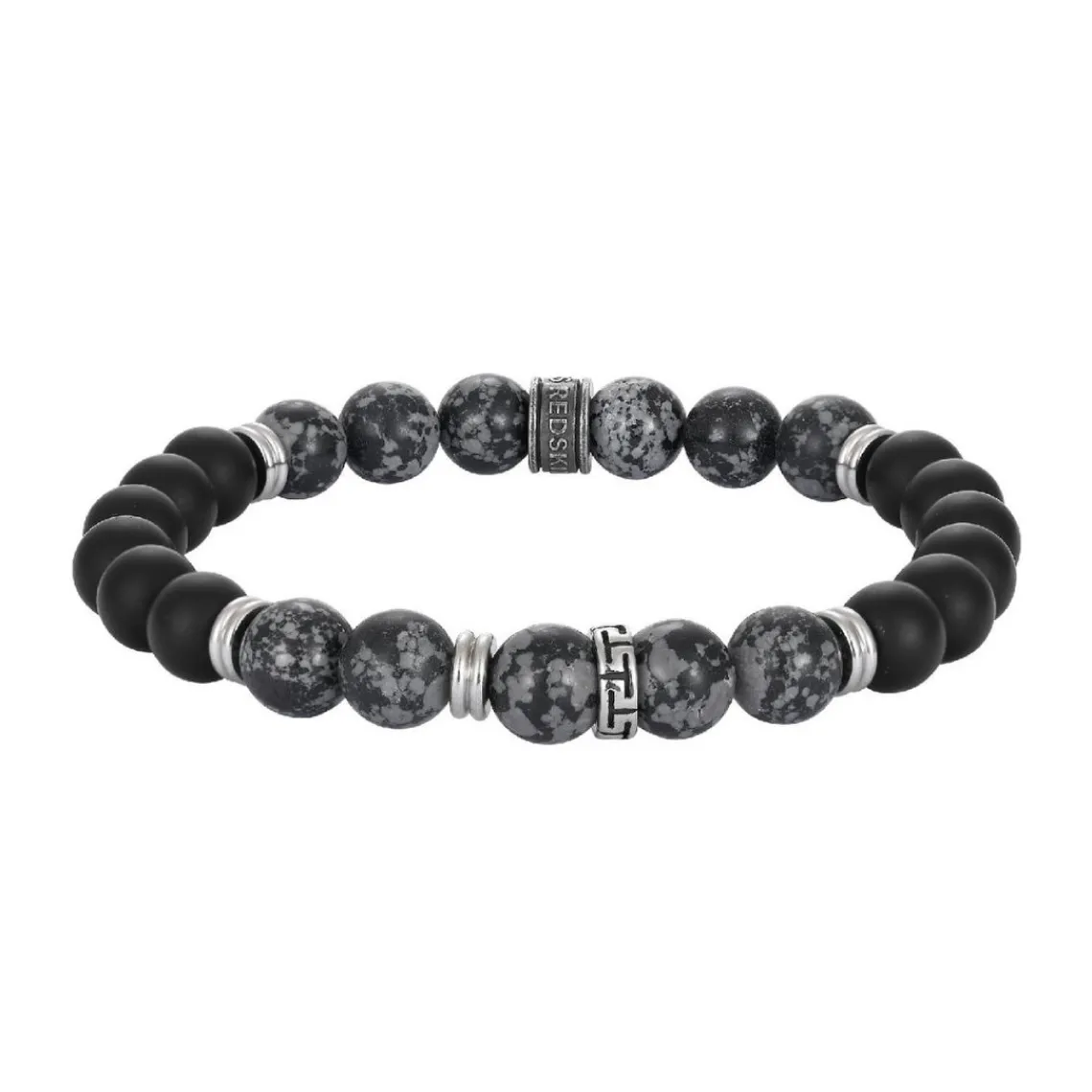 Redskins Bracelet Homme Bijoux - 285811 Pierre Noir | Homme Bracelet