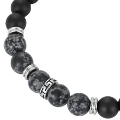 Redskins Bracelet Homme Bijoux - 285811 Pierre Noir | Homme Bracelet