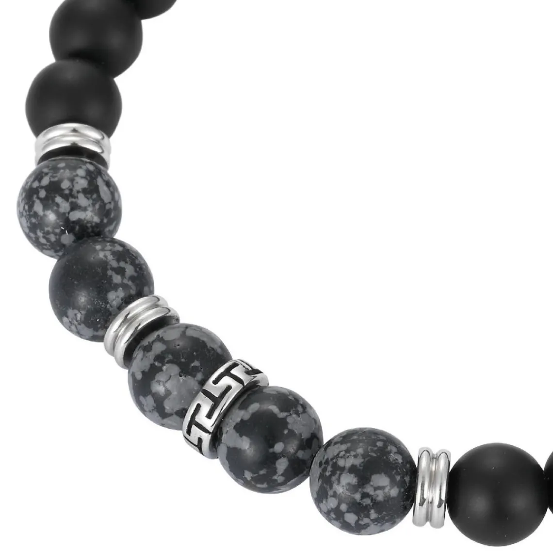 Redskins Bracelet Homme Bijoux - 285811 Pierre Noir | Homme Bracelet