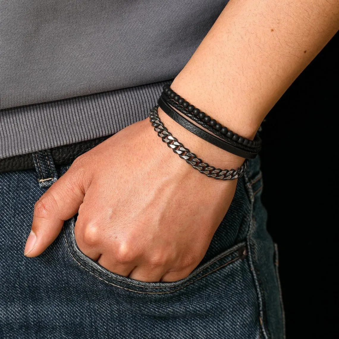 Redskins Bracelet Homme Bijoux 285725 | Homme Bracelet