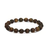 Rochet Bracelet Homme Bracelet MYSTÈRES Perles 8mm Bois et 4 mm Hématite brillante | Homme Bracelet