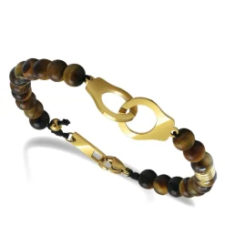 Rochet Bracelet Homme HB57609 Talisman - Marron | Homme Bracelet