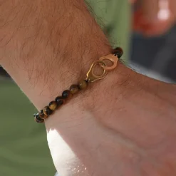 Rochet Bracelet Homme HB57609 Talisman - Marron | Homme Bracelet