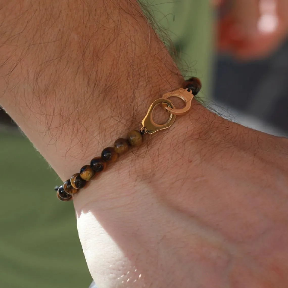 Rochet Bracelet Homme HB57609 Talisman - Marron | Homme Bracelet