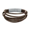Sector Bijoux Bracelet Homme SZV79 - Cuir Marron | Homme Bracelet