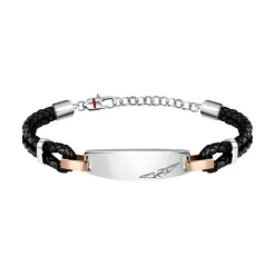 Sector Bijoux Bracelet Homme SZV75 - Cuir Noir | Homme Bracelet