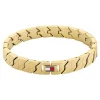 Tommy Hilfiger Bijoux Bracelet Homme Tommy Hilfiger Lars - 2790620 Acier Doré | Homme Bracelet